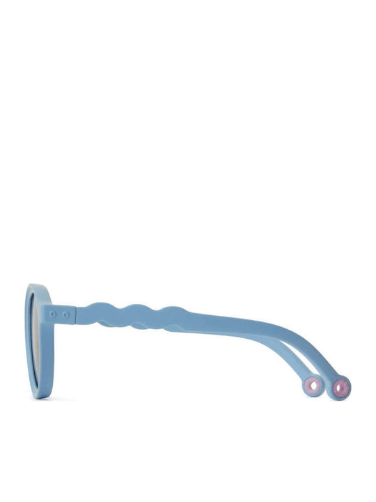 Olivio & Co Oval Kids Sunglasses Blue