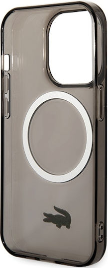 Lacoste Back Cover Πλαστικό Μαύρο (iPhone 15 Pro Max)