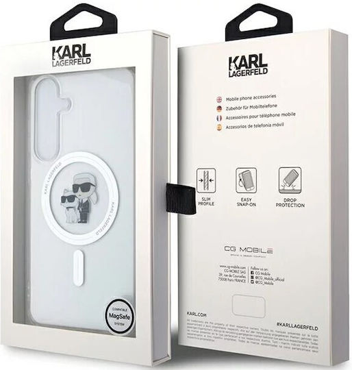 Karl Lagerfeld IML Karl&Choupette Back Cover Πλαστικό Διάφανο (Galaxy S24)