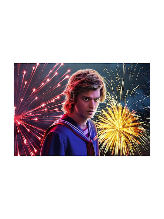 Αφίσα Steve In Stranger Things Season 3 2019 90x61cm Αφίσα Steve In Stranger Things Season 3 2019 90x61cm