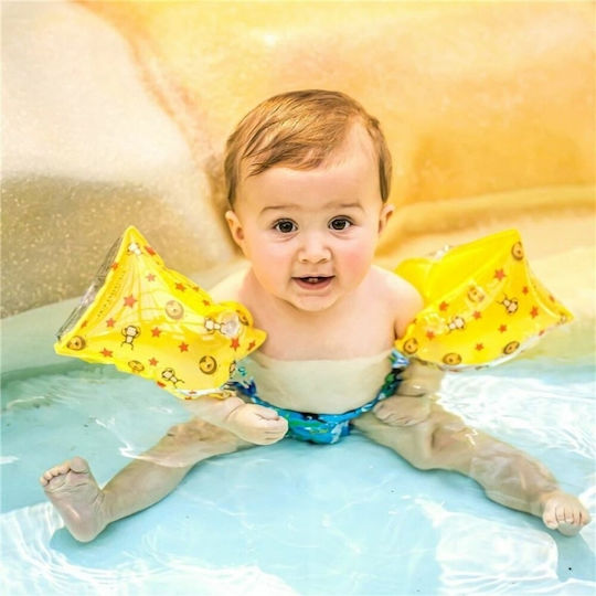 Fresk Swimming Armbands 0-2 years 14x17cm. Yellow