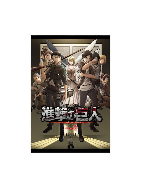 Afiș Attack On Titan Season 3 61x90cm