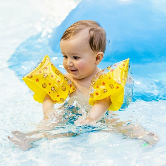 Fresk Swimming Armbands 0-2 years 14x17cm. Yellow
