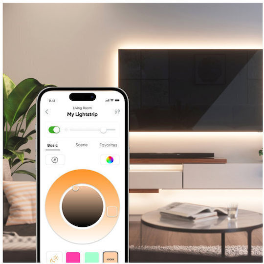 Nanoleaf Smart Ταινία LED Wi-Fi RGBW Φως 2m