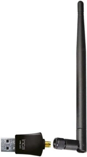 Inca IUWA-313BX Αντάπτορας Δικτύου USB με Ασύρματη Σύνδεση Wi-Fi και Αποσπώμενη Κεραία