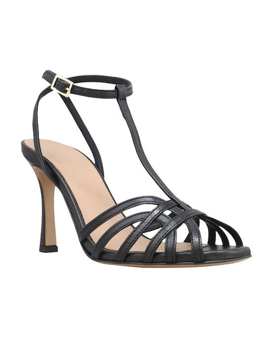 Kalogirou Sandalen Schwarz