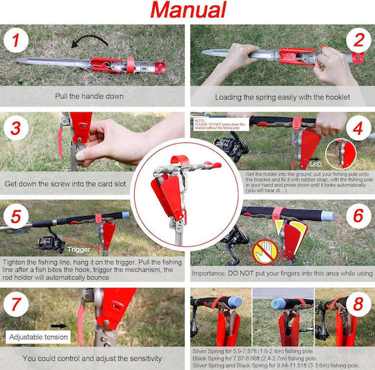 Folding Automatic Fishing Straw Support Base Kl-00551