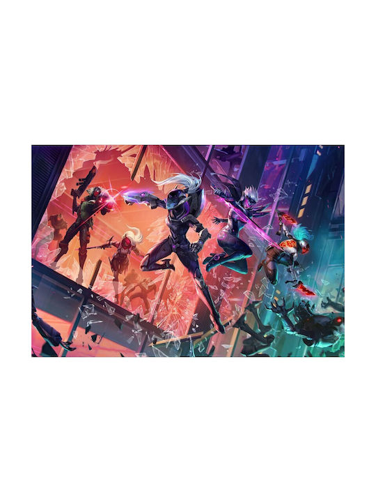 Poster 2022 League Of Legends Wild Rift 90x61cm