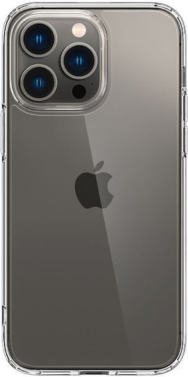 Spigen Crystal Hybrid Umschlag Rückseite Kunststoff Transparent (iPhone 14 Pro)