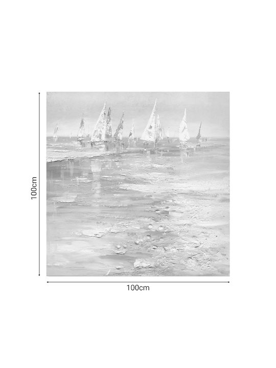 Inart Watery Картини на платно 100x100см