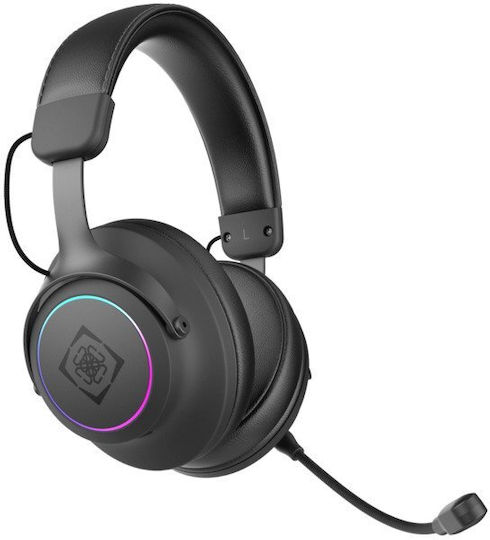 Deltaco DH440 Wireless Over Ear Gaming Headset with Connection USB