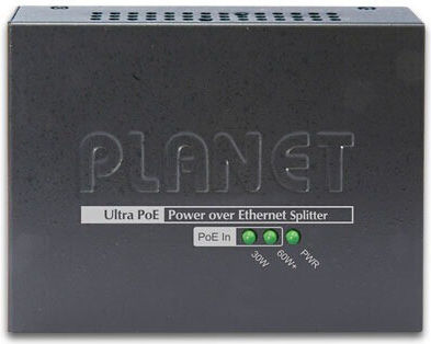 Planet Splitter Ethernet POE-172S RJ45 1 Bucată