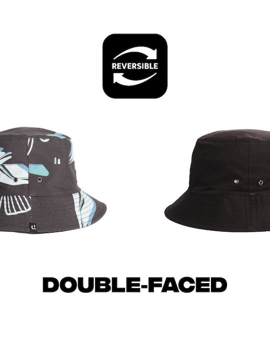 Emerson Υφασμάτινo Ανδρικό Καπέλο Στυλ Bucket Black/Black
