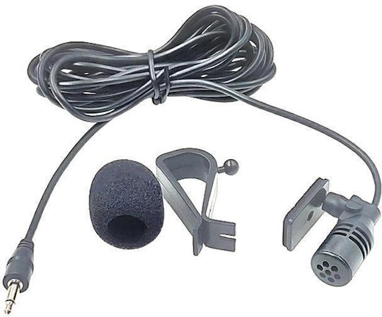 Zj015mr Mono 3,5mm Gerade Stecker Auto Navigation DVD Externes Klebemikrofon Länge 3m