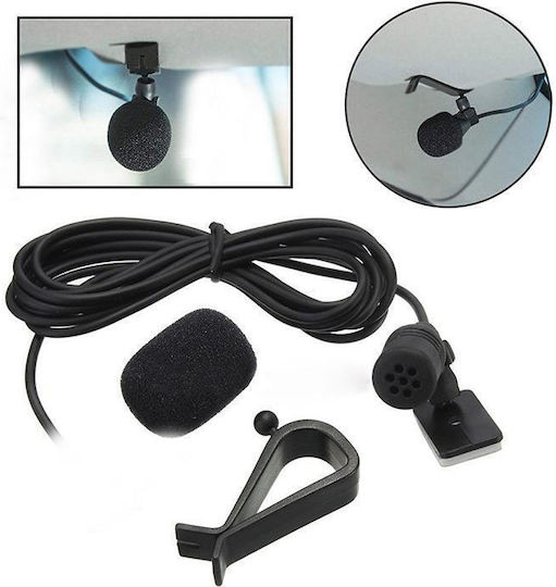 Zj015mr Mono 3,5mm Gerade Stecker Auto Navigation DVD Externes Klebemikrofon Länge 3m