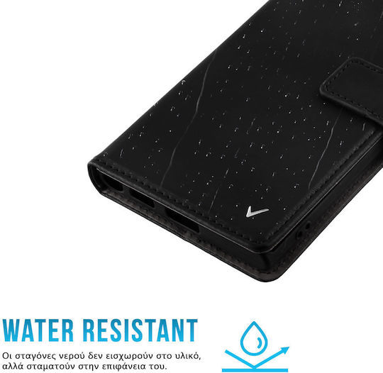 Volte-Tel Buchen Sie Synthetisches Leder Schwarz (Xiaomi 14 Pro)