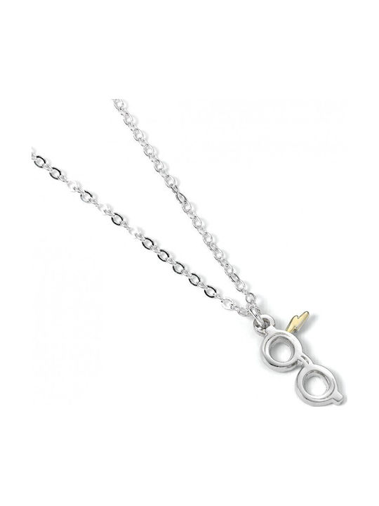 Harry Potter Lightning Bolt Pendant Silver Plated Chain Pendant