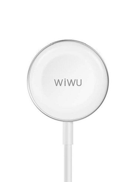 Wiwu Wireless Φορτιστής για Apple Watch (aluminum case) Λευκός