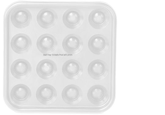 Nir Italia Ball Tray 16 Balls Pool Θήκη για Μπάλες Μπιλιάρδου 1τμχ 20090
