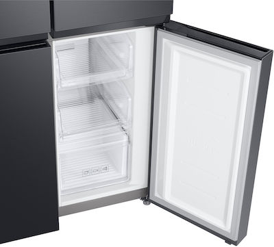 Samsung Ψυγείο Ντουλάπα NoFrost Υ179.3xΠ83.3xΒ74εκ. Μαύρο