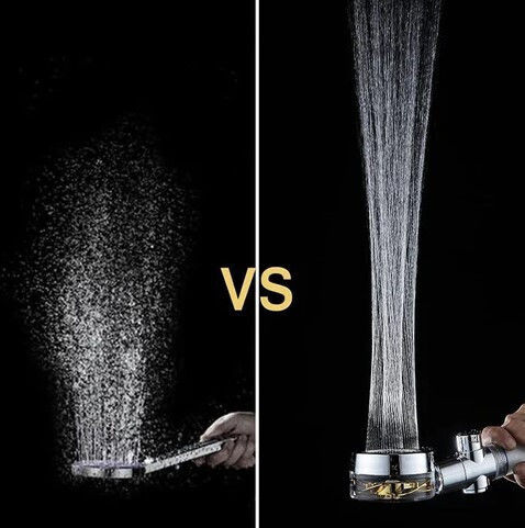 Handheld Showerhead with Start/Stop Button