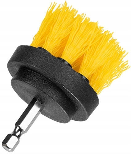 Plastic Drill Cleaning Brush Black