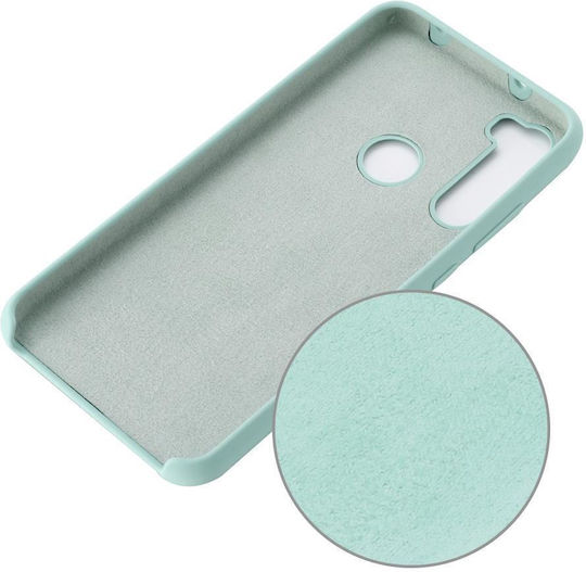 Pure Color Liquid Back Cover Σιλικόνης Μπλε (Galaxy Note 8Redmi Note 8 2021)