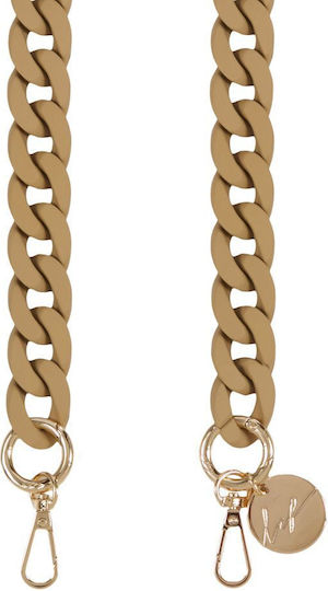 Le304682 Αξεσουαρ Τηλεφωνου Lacoquefrancaise Beige Mat Μεταλλικο
