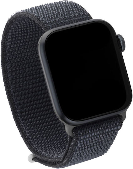 Apple Watch SE 2023 Aluminium 44mm Waterproof with Heart Rate Monitor (Midnight with Midnight Sport Loop)