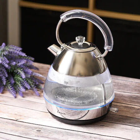 Fram 2200GX Retro Kettle 1.7lt 2000W Silver