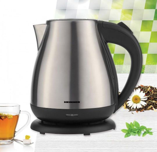 Heinner Kettle 1.7lt 2200W Silver