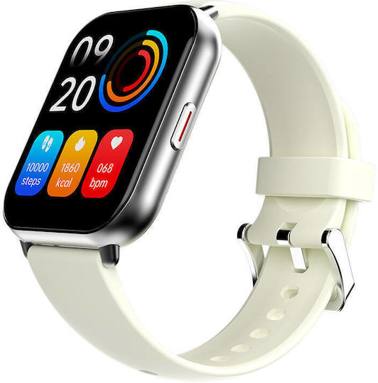HiFuture FutureFit Zone 2 Smartwatch with Heart Rate Monitor (Gray)