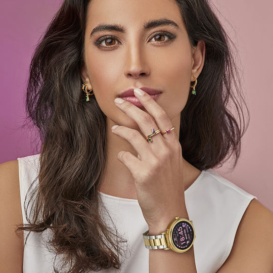 Marea Β61002 40mm Smartwatch με Παλμογράφο (Ροζ Χρυσό)