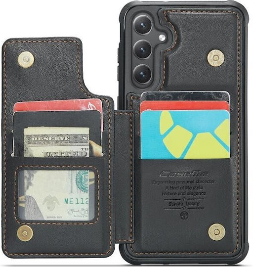 Luminus Brieftasche Kunststoff Schwarz (Galaxy S24Nokia C22)