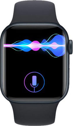 Lemfo P7 Max Smartwatch με Παλμογράφο (Μαύρο)