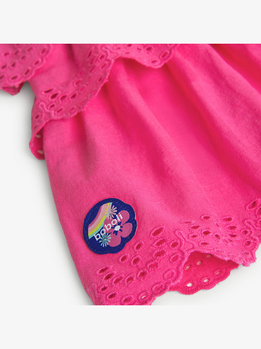 Children's Dress Sleeveless Fuchsia