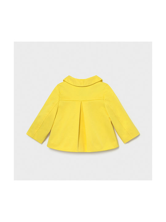 Mayoral Kids Blazer short Yellow