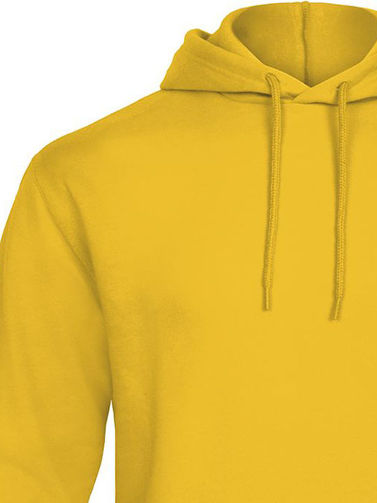 B&C ID.203 50/50 Men's Long Sleeve Promotional Sweatshirt Yellow