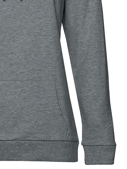 B&C Werbe-Hoodie in Gray Farbe