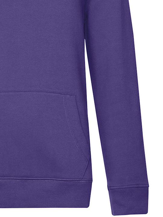 B&C Queen Women's Long Sleeve Promotional Sweatshirt Radiant Purple