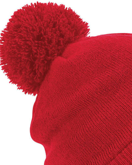 Snowstar B439 Пом пом шапка Мъжки Шапка Classic Red