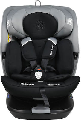 Bebe Stars Supreme Καθισματάκι Αυτοκινήτου i-Size με Isofix Ice Grey