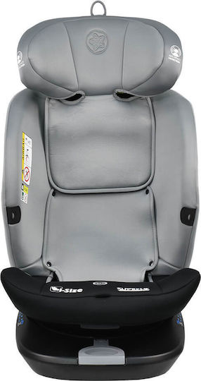 Bebe Stars Supreme Καθισματάκι Αυτοκινήτου i-Size με Isofix Ice Grey