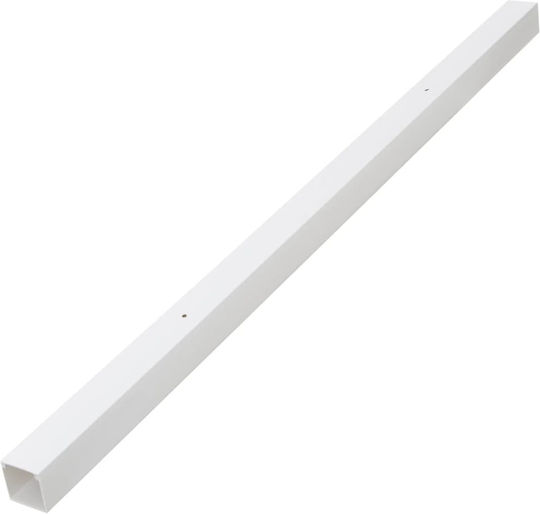 vidaXL Cable Channel Floor made of Plastic White 1m