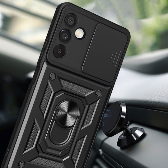 Tech-Protect Camshield Pro Back Cover Silicon / Plastic Negru (Samsung Galaxy M15 5G)