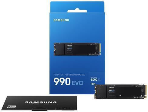 Samsung 990 EVO SSD 1TB M.2 NVMe PCI Express 4.0 MZ-V9E1T0BW