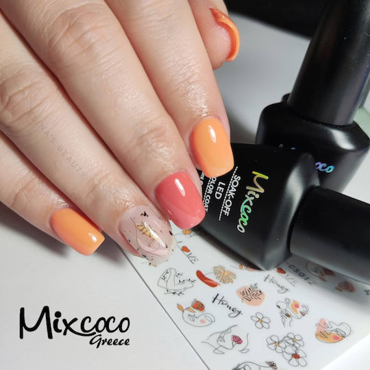 Mixcoco Semi-Permanent Nail Polish 1011 15ml 1pcs