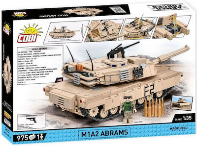 Cobi Τουβλάκια M1A2 Abrams για 9+ Ετών 975τμχ