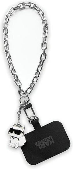 Karl Lagerfeld Choupette Wrist Strap for Mobile Phones Gray