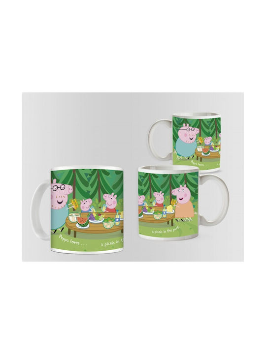 Peppa Pig Cană Ceramică Multicoloră 330ml 1buc
